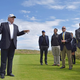 Trump in Scotland. (Photo: Getty Images, Jeff J. Mitchell)
